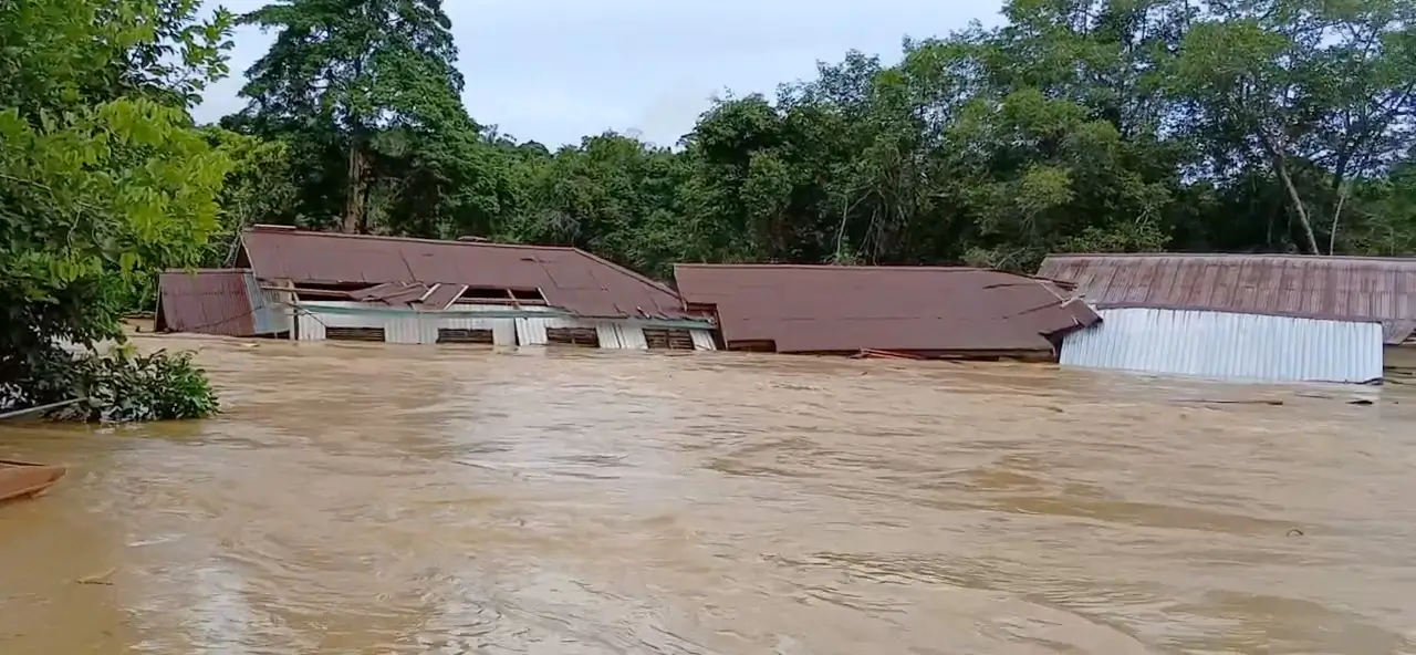 Banjir Melanda Kabupaten Berau, Ratusan Jiwa Terdampak